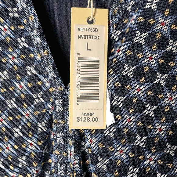 NWT - Large -Max Studio Long Sleeve Chiffon Dress - Picture 3 of 5